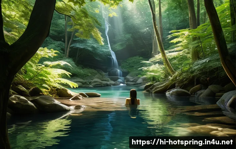 온천과 마음의 치유 - **Prompt 1: Serene Hot Spring Relaxation**
    "A stunning aerial view of a natural hot spring nestl...